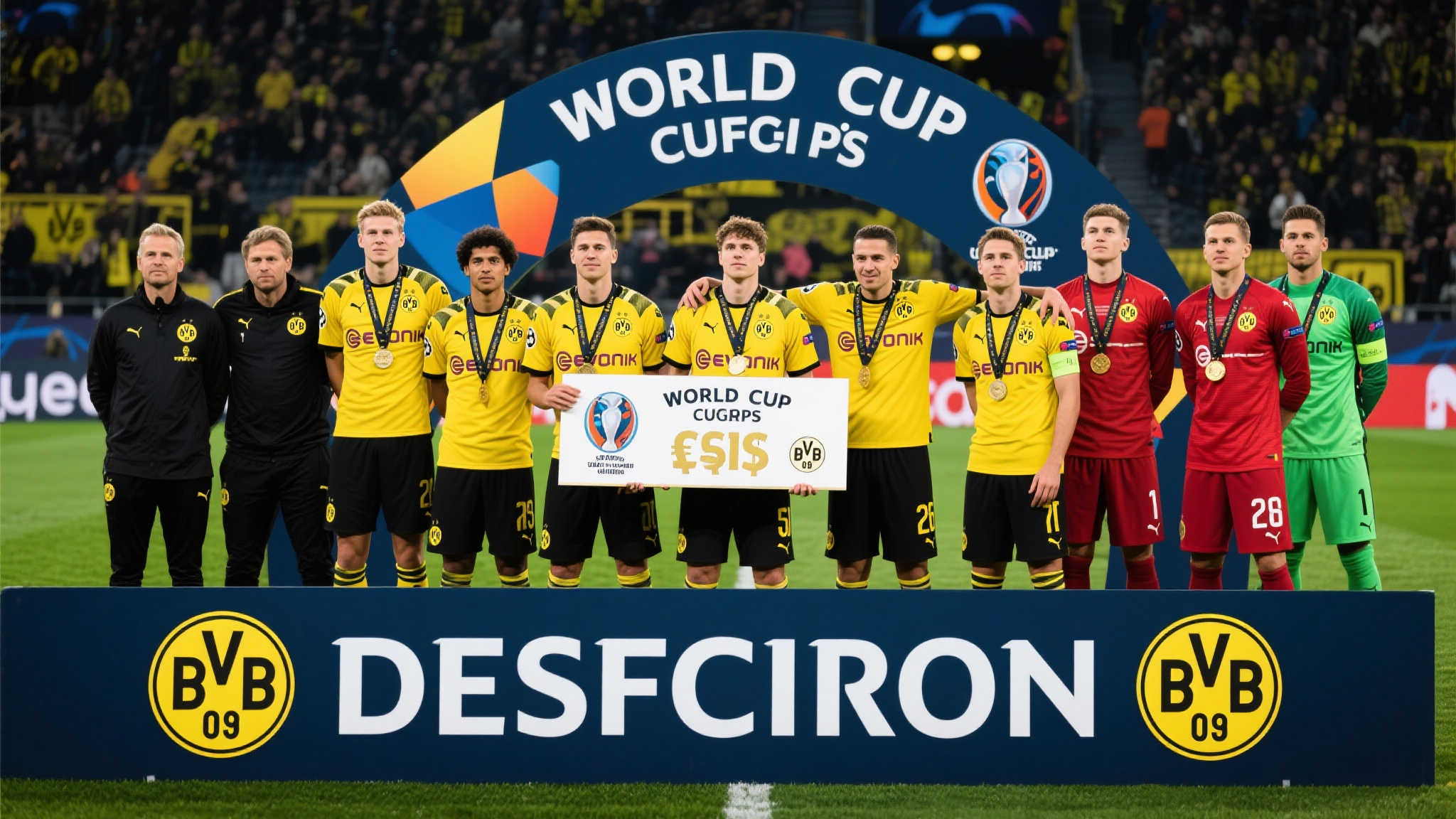 多特蒙德晋级世俱杯16强，球员可获百万奖励